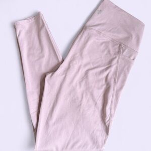 Sage Collective High Rise Leggings Pink Stretch Athletic Yoga Pants Size Medium